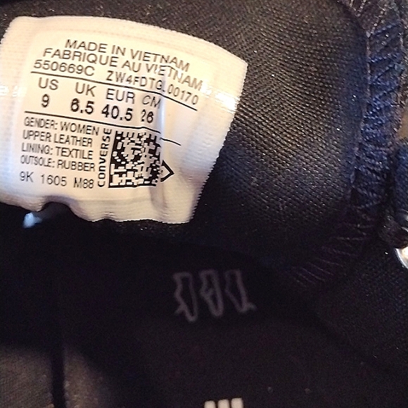 Converse Custom Made Leather Platform Hi Top Sneakers - Picture 7 of 16